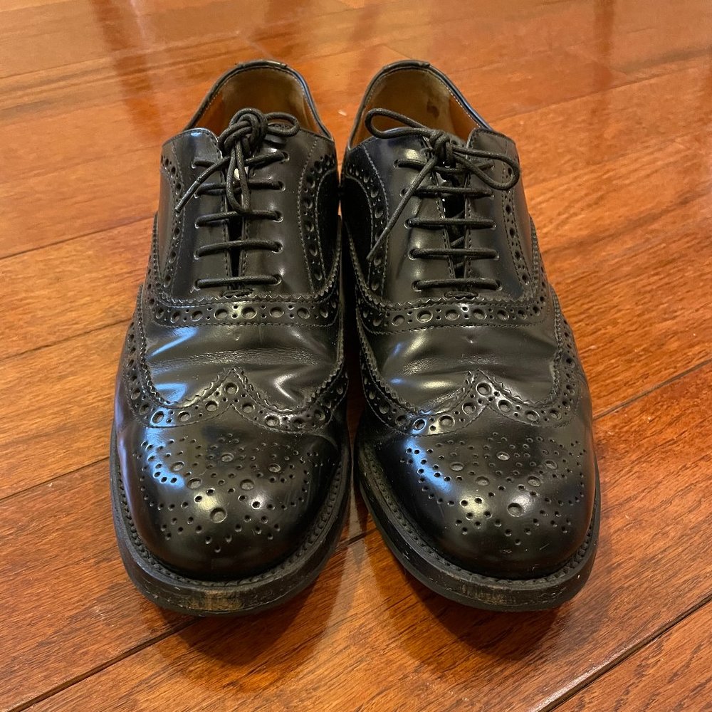 Church's burwood leather wingtip oxfords